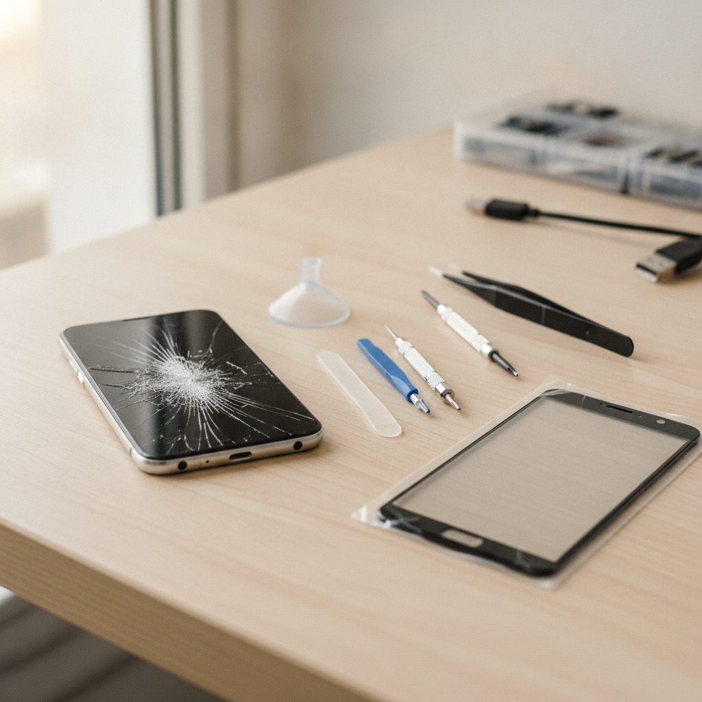 Front Screen Repair - No Face and No Text